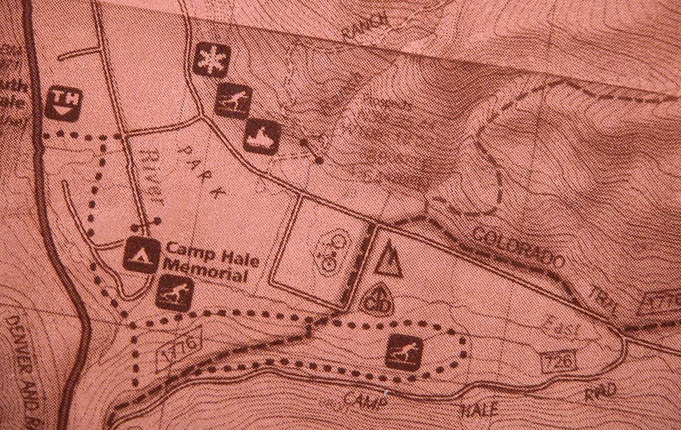 激光雕刻的皮革地图