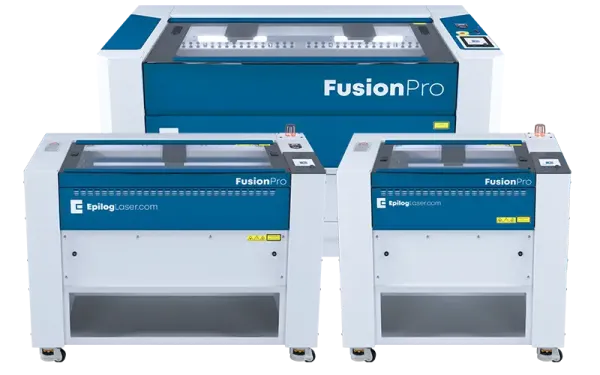 Epilog Fusion Pro 24, 36, and 48 laser engraving machine
